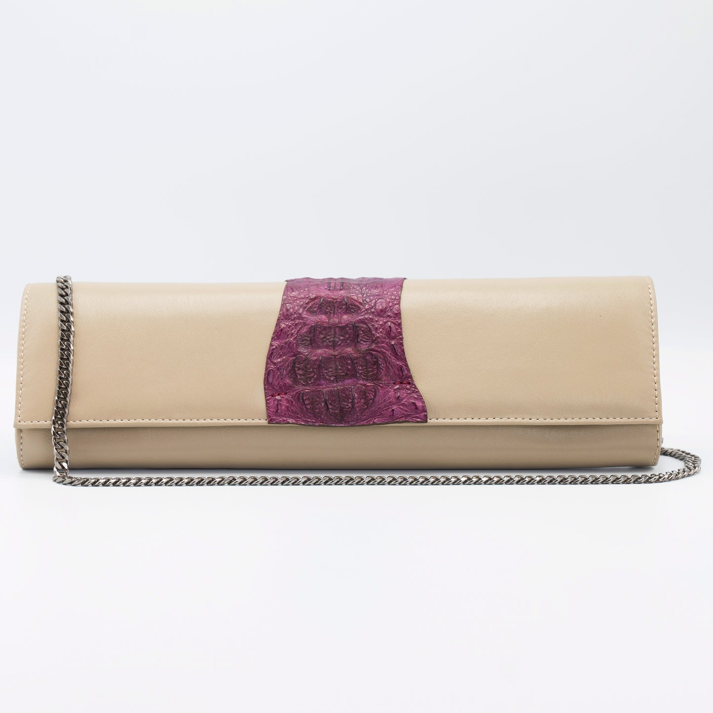 Kate Crocodile Clutch